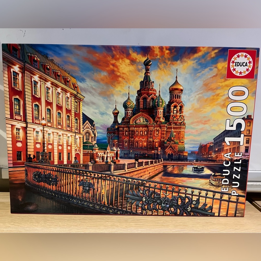 🔵 BOGO St Petersburg 1500 Piece Puzzle